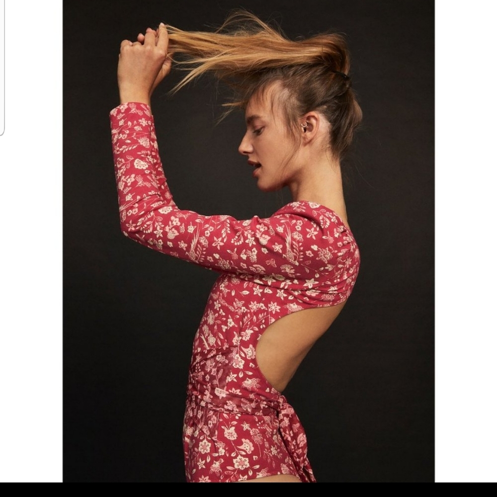 Free People Late Night Lover Body Suit